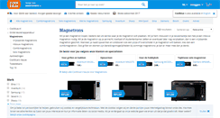 Desktop Screenshot of magnetronstore.nl