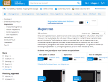 Tablet Screenshot of magnetronstore.nl